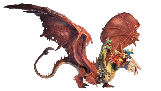 Tiamat Dragon Png Pic (black)