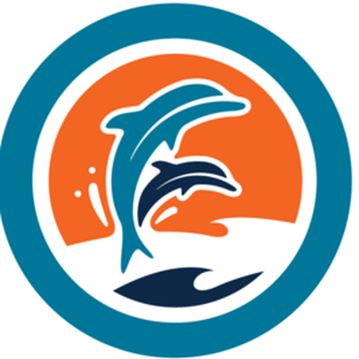 Miami Dolphins Png Isolated Photo (chocolate, black, teal, white, navy)