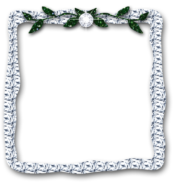 Diamond Frame Png Hd (lavender, black)