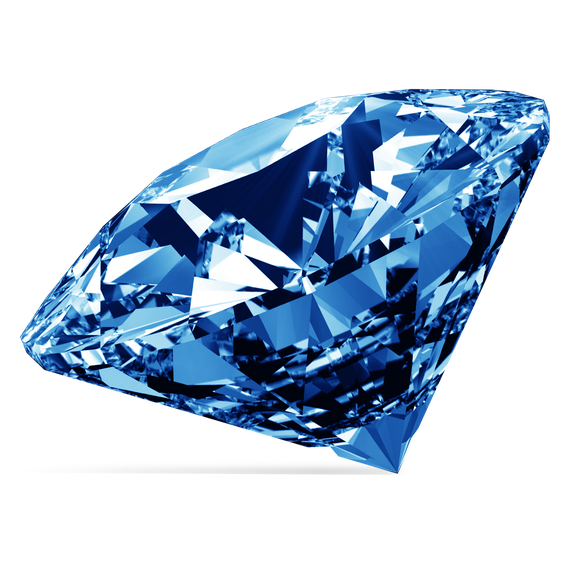 Diamond Gemstone Blue Png (gray, black, navy, white)