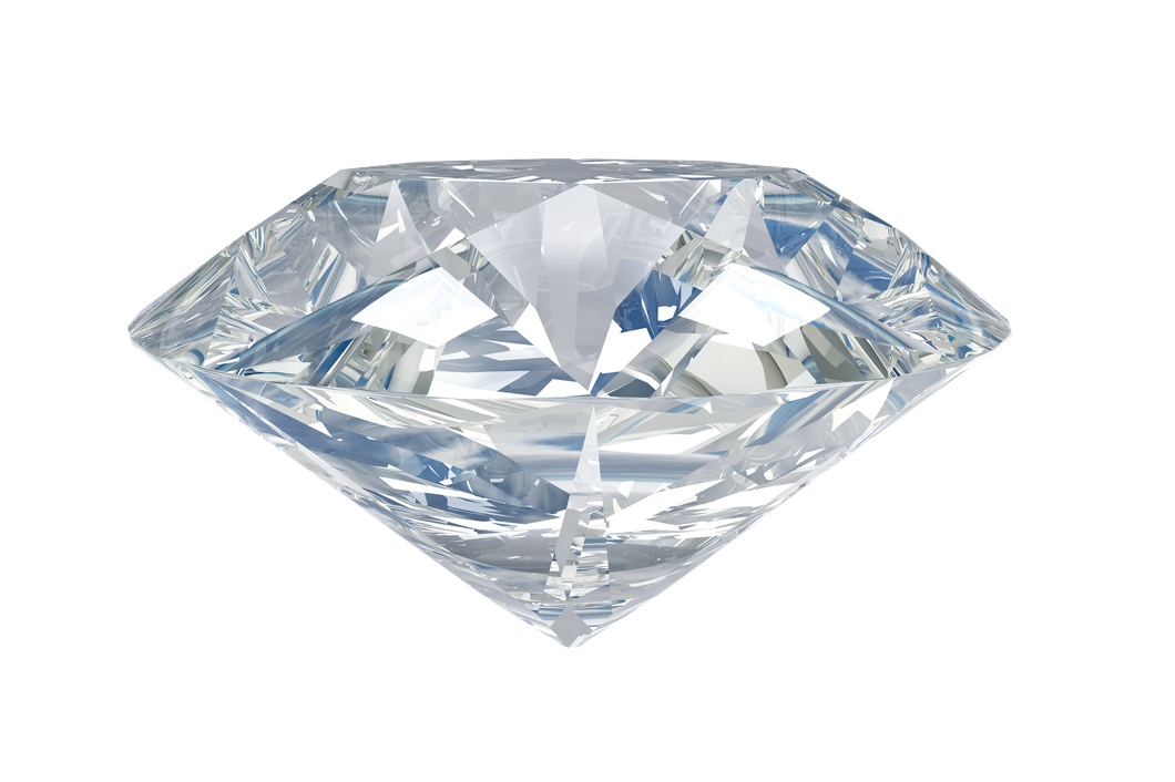 Diamond Gemstone Cut Png (silver, black, white)