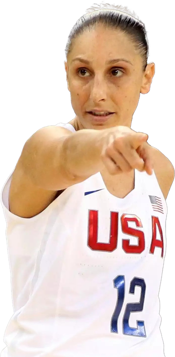 Diana Taurasi Transparent Png (beige, black, white)