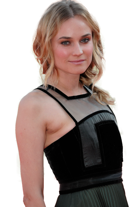 Diane Kruger Png Hd (black)