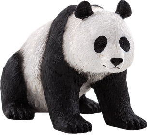 Giant Panda Transparent Png (black)