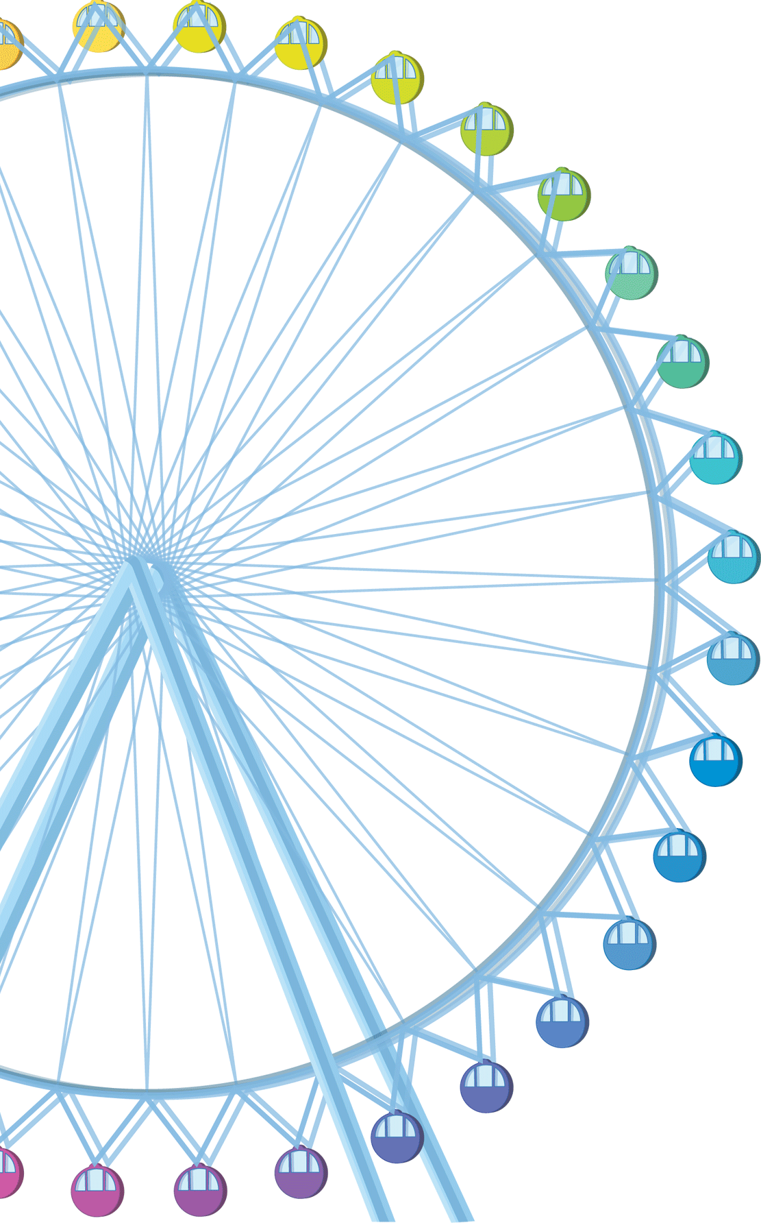 Giant Wheel Png Picture (lavender, white)