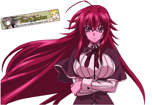 Rias Gremory Png Photos (black, maroon)