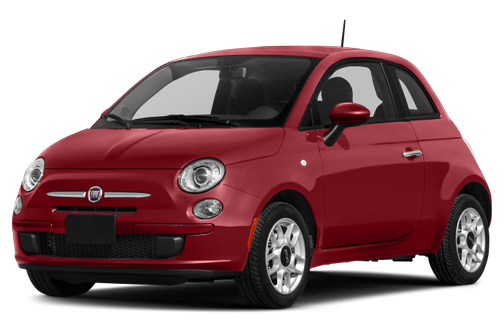 Fiat 500 Png Isolated File (black, maroon, silver, white)