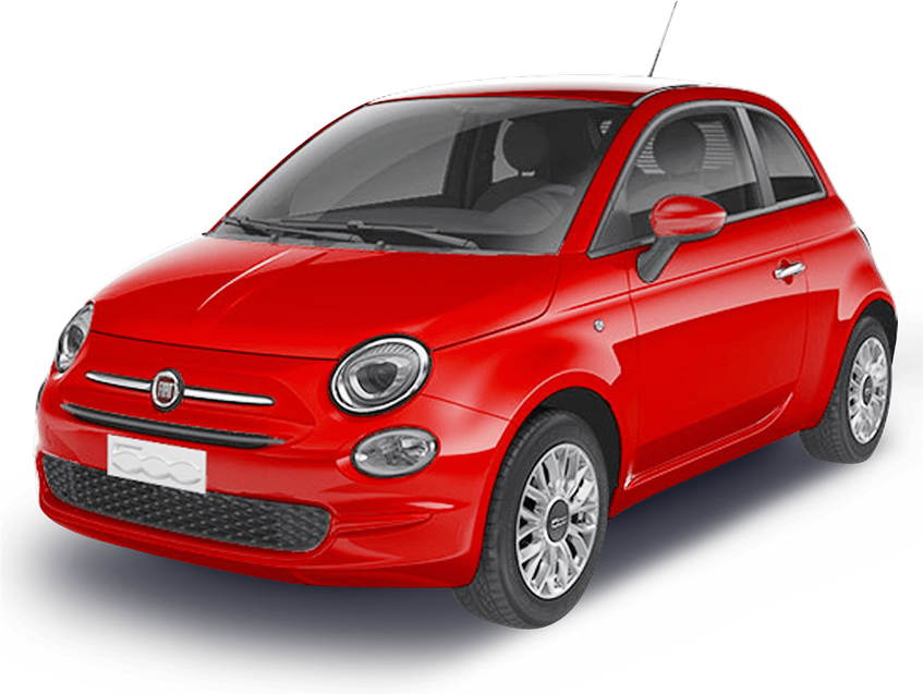 Fiat 500 Png Isolated Image (black)