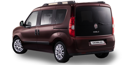 Fiat Doblo Cargo Van Transparent Png (black)