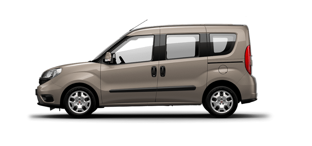 Fiat Doblo Van Transparent Png (black, gray)