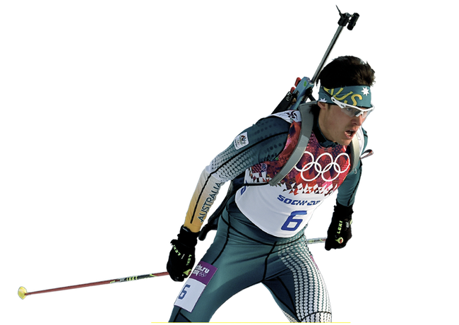 Biathlon Png File (silver, black, olive)