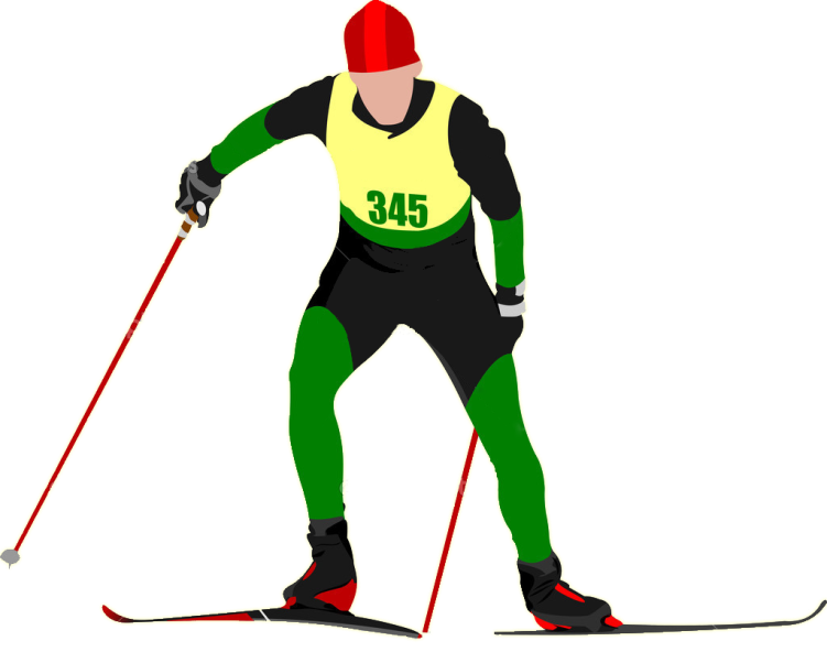 Biathlon Png Isolated Image (white, green, black, beige)