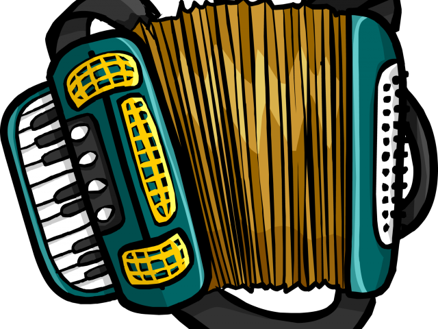 Diatonic Accordion Png Image (black, white, teal)