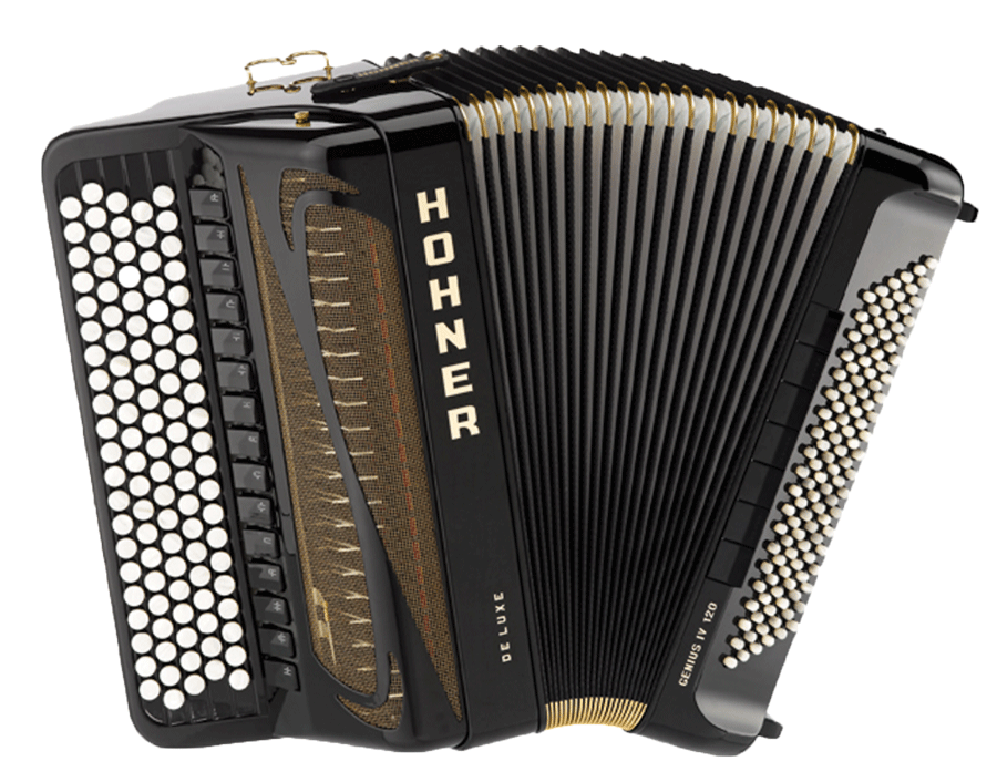 Diatonic Accordion Png Photo (black, white)