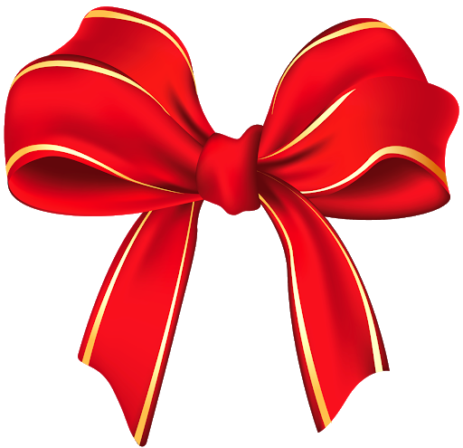 Ribbon Bow Red Transparent Png (red, black, maroon)