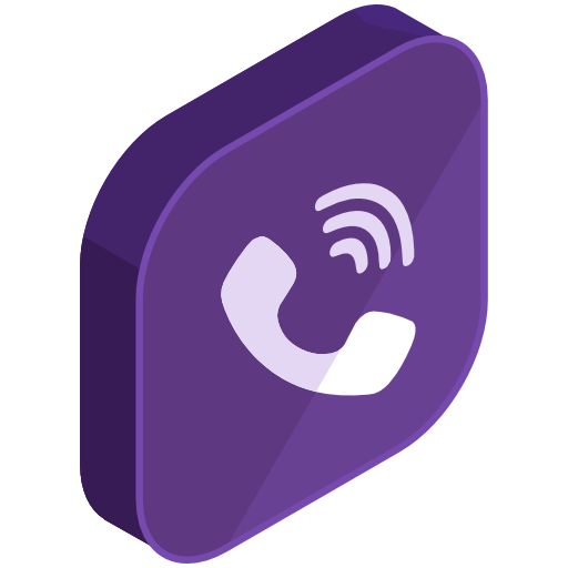 Viber Icon  Free Nobackground Png Icon Download (white, indigo, black, gray, lavender)