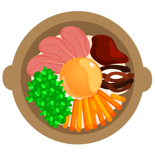 Bibimbub Cooking Food Japan Free Transparent Png Icon Download (olive, salmon, maroon, black, gray)