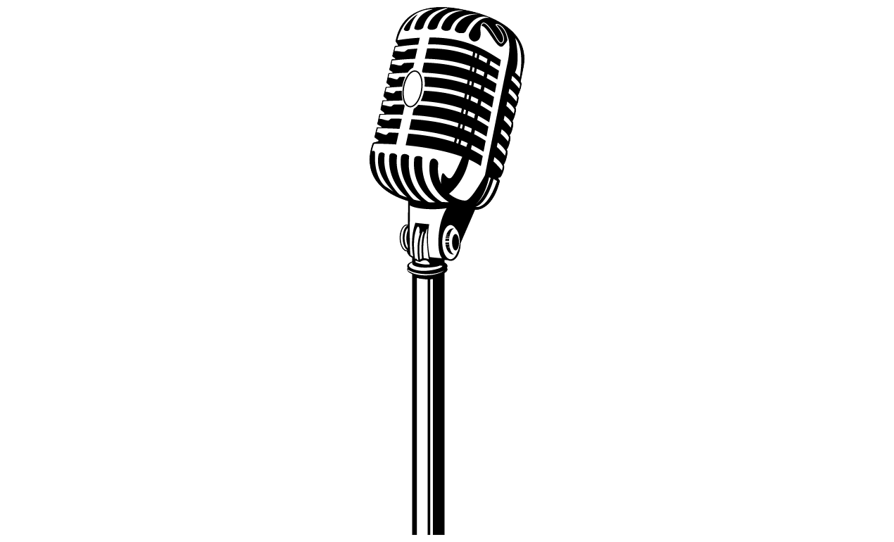 Mic Png Picture (gray, indigo, lavender, black, white)