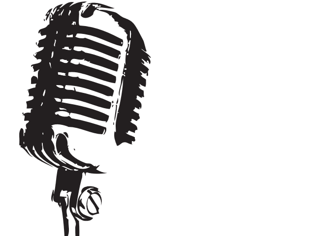 Mic Transparent Background (black)