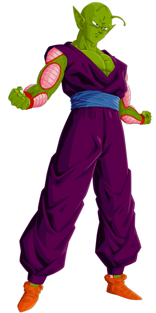 Piccolo Background Png (black, indigo)