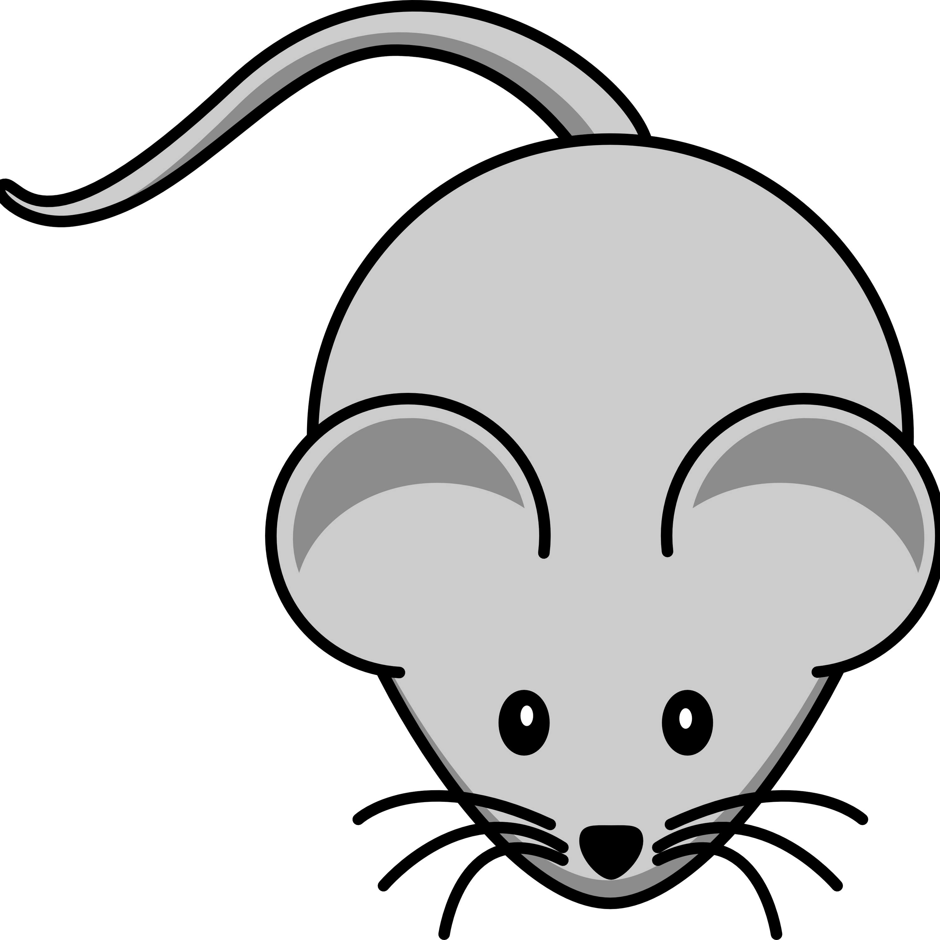 Mice Png Clipart (gray, black, silver)