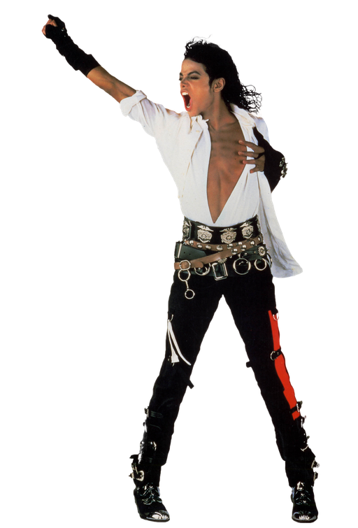 Michael Jackson Png Free Download (black)