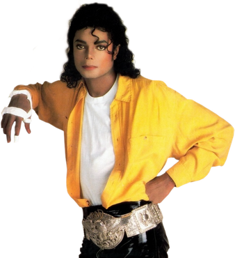 Michael Jackson Transparent Png (black)