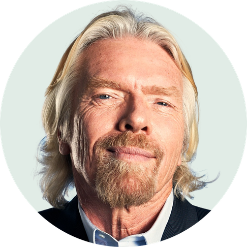 Richard Branson Png Pic (lavender, black)