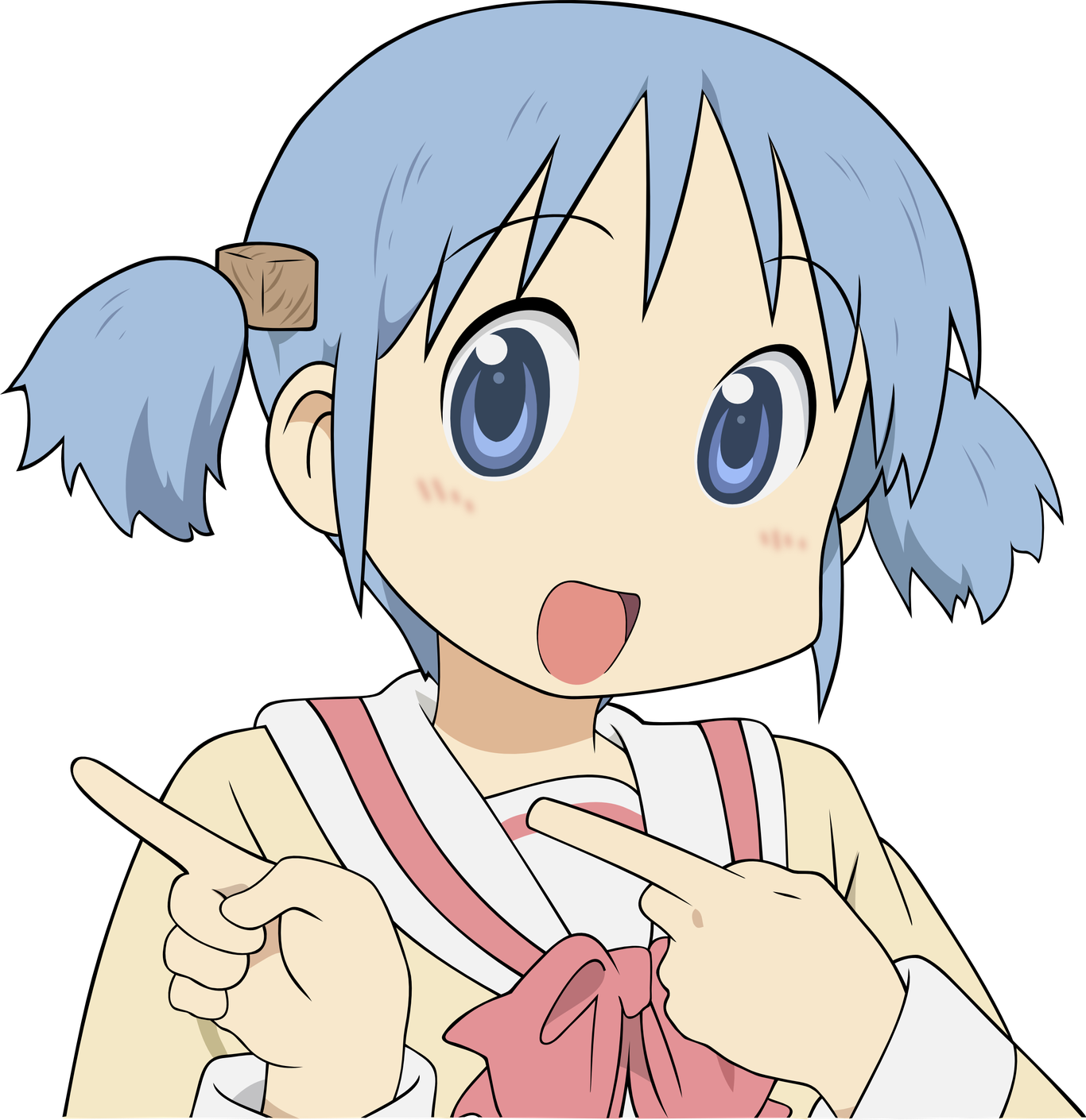 Nichijou Png Free Download (beige, silver, lavender, black, salmon)