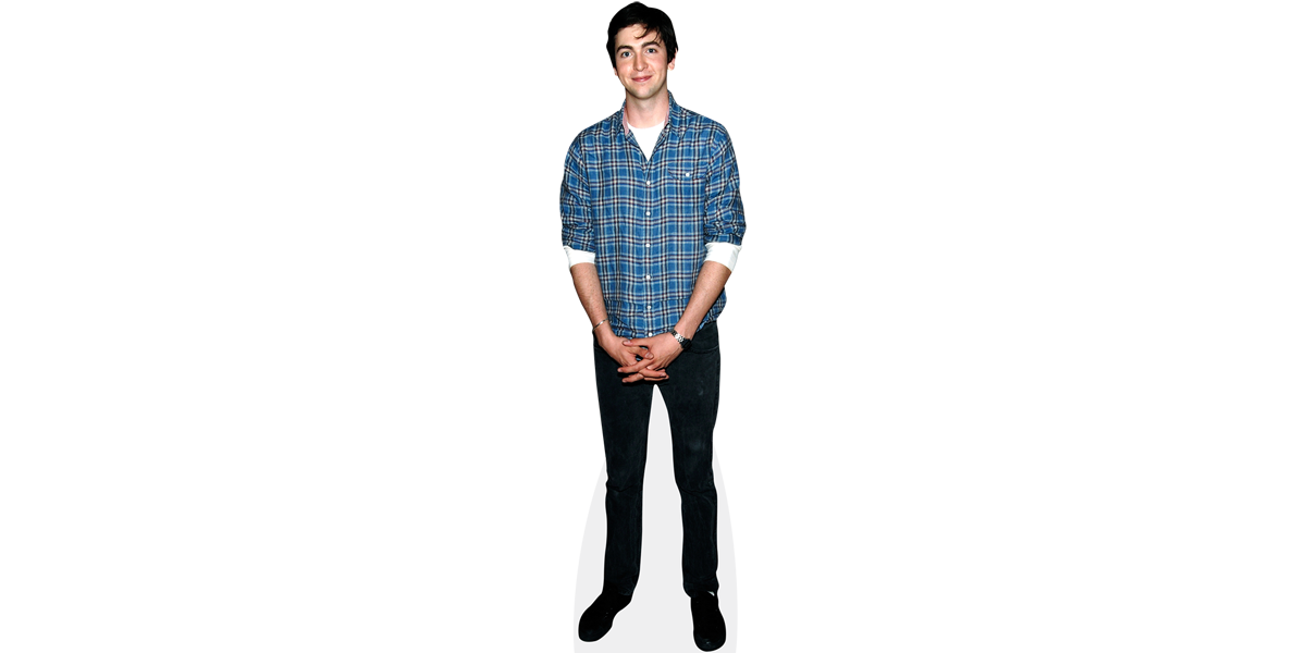 Nicholas Braun Png (white, lavender, black)