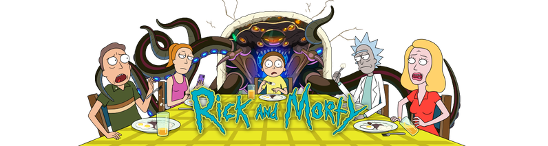 Rick And Morty Wallpaper Png Isolated Hd (gold, black)