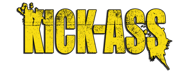 Kick Ass Logo Png Transparent Image (silver, black, gold, white, indigo)