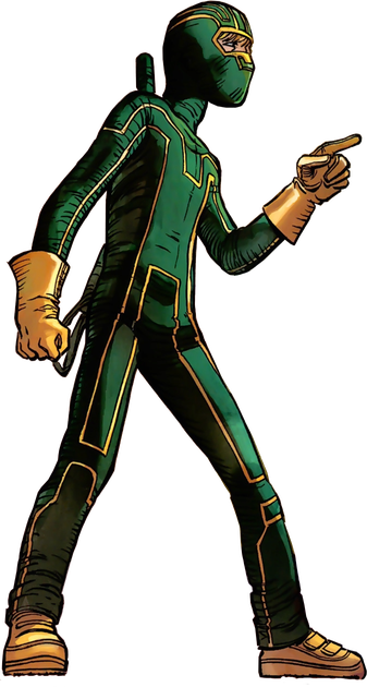 Kick Ass Transparent Png (black)