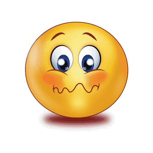 Sick Emoji Png Clipart (white, orange, maroon, chocolate, gray)