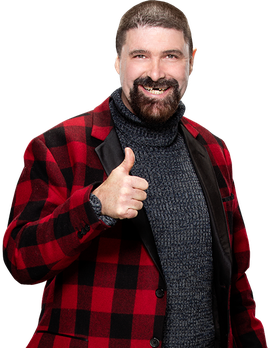 Mick Foley Transparent Png (black)