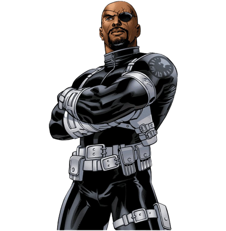 Nick Fury Png Photo (black)