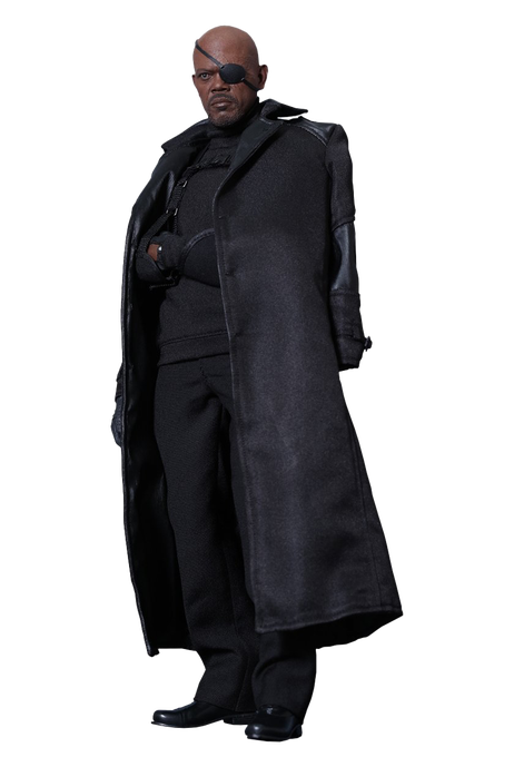 Nick Fury Png Photos (black)