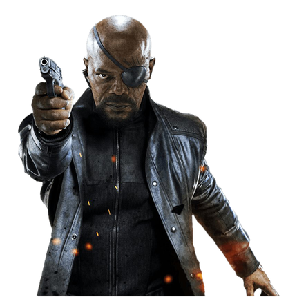 Nick Fury Png Pic (black)