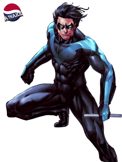 Dick Grayson Png Clipart (black)