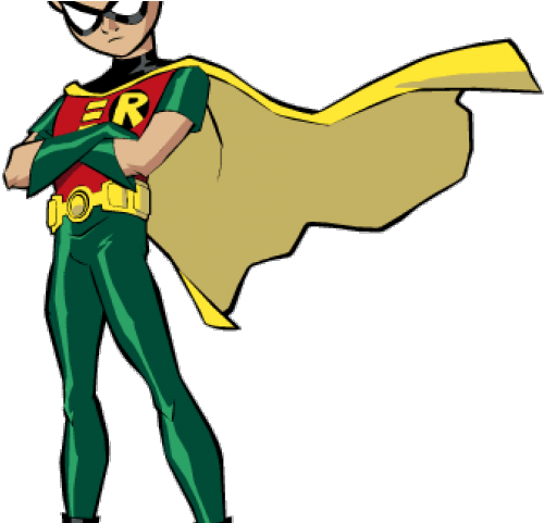 Dick Grayson Png Isolated Image (black, green, salmon)