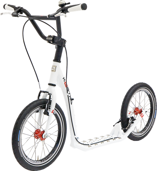 Kick Scooter Png Clipart (white, lavender, black)