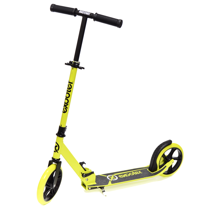 Kick Scooter Png File (beige, black, gold)