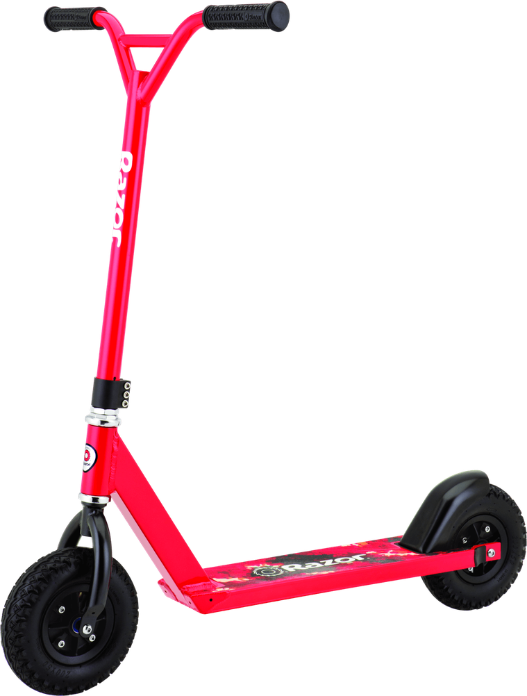 Kick Scooter Png Transparent Image (red, black)