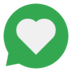 Ticker Message Love Feedback Heart Chat Like Icon Free Png Icon Download (teal, gray, lavender, black)