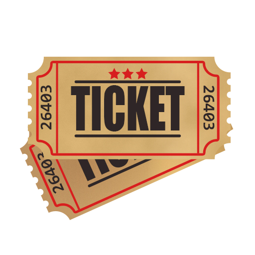 Ticket Background Png (beige, black, salmon, white)