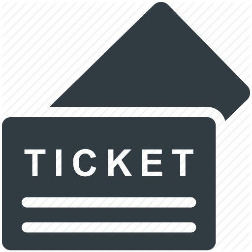 Ticket Download Png Image (indigo, black)