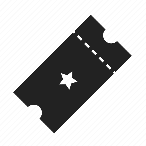 Ticket Png Cutout (black)