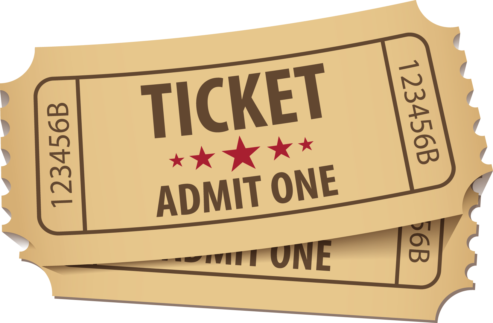 Ticket Png Free Download (gray, silver, salmon)