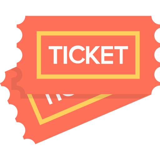 Ticket Png Image (beige, salmon, white)