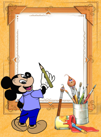 Mickey Mouse Frame Png Hd (black, plum, salmon)